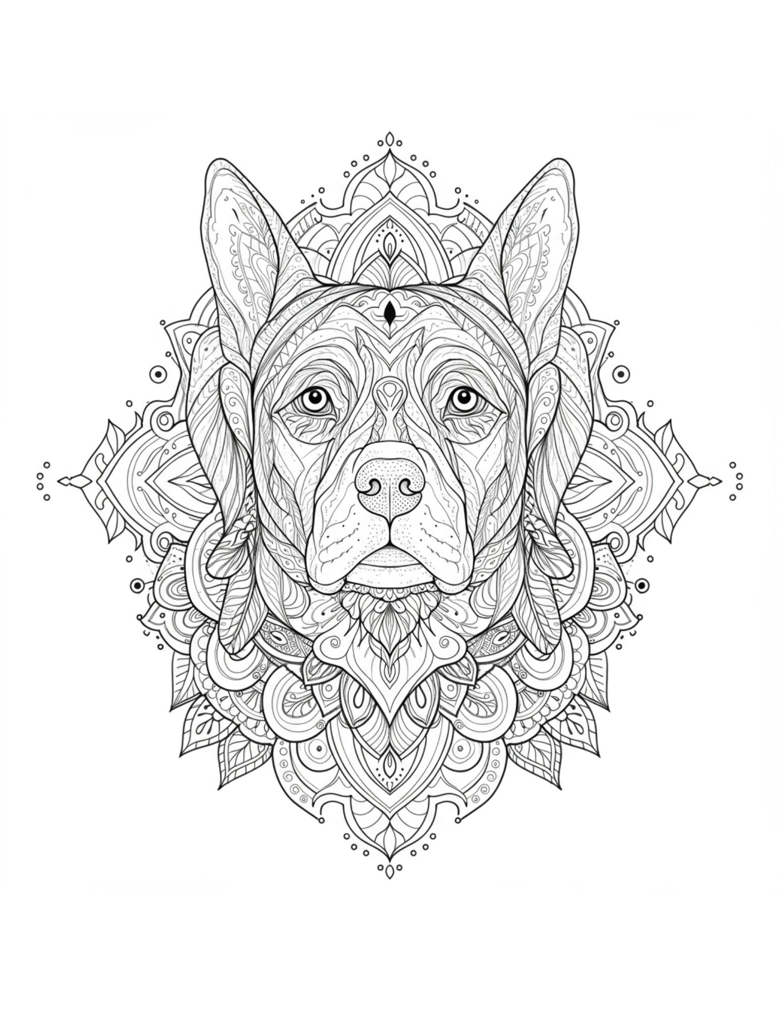 Dog Mandala 2
