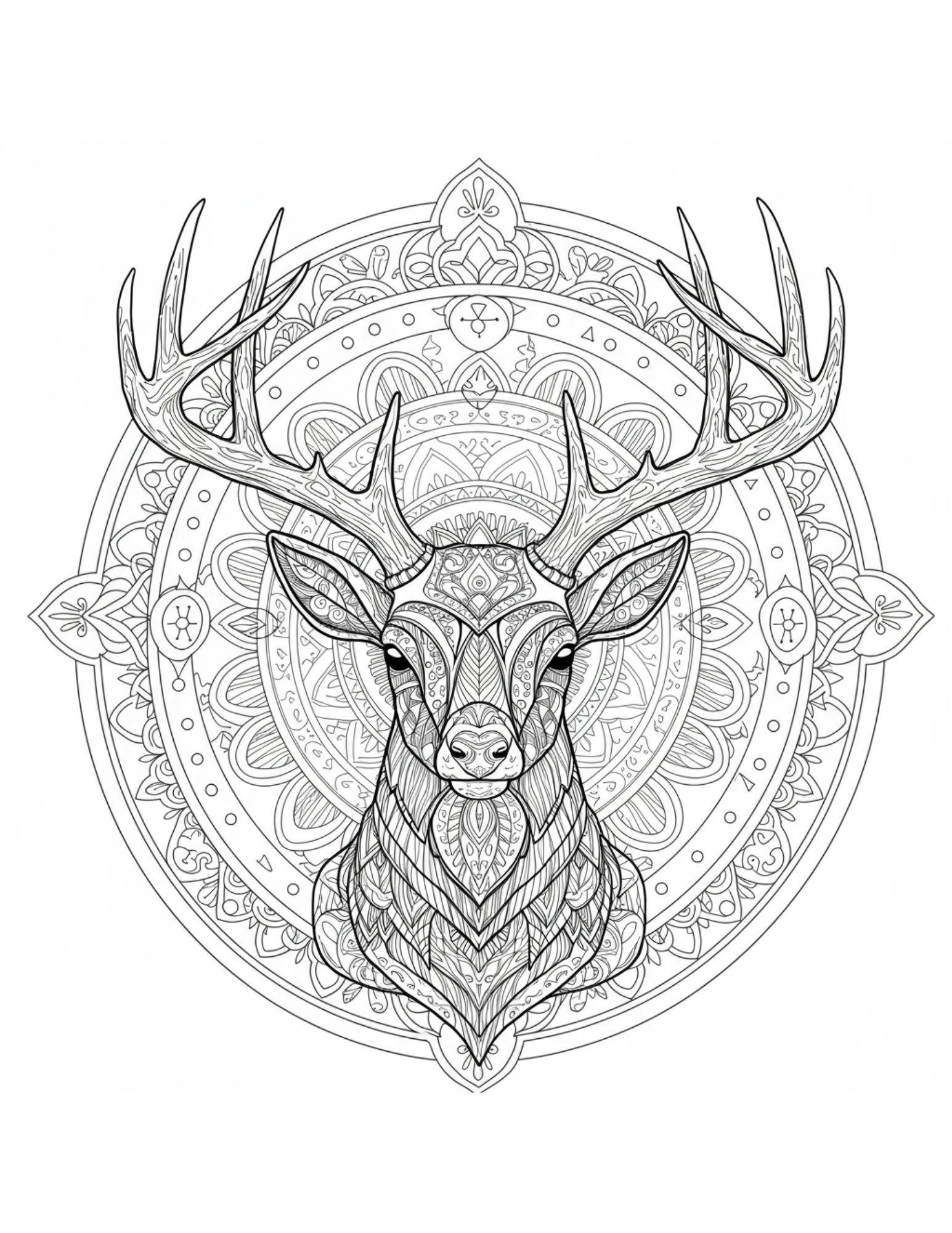 Deer Mandala 2