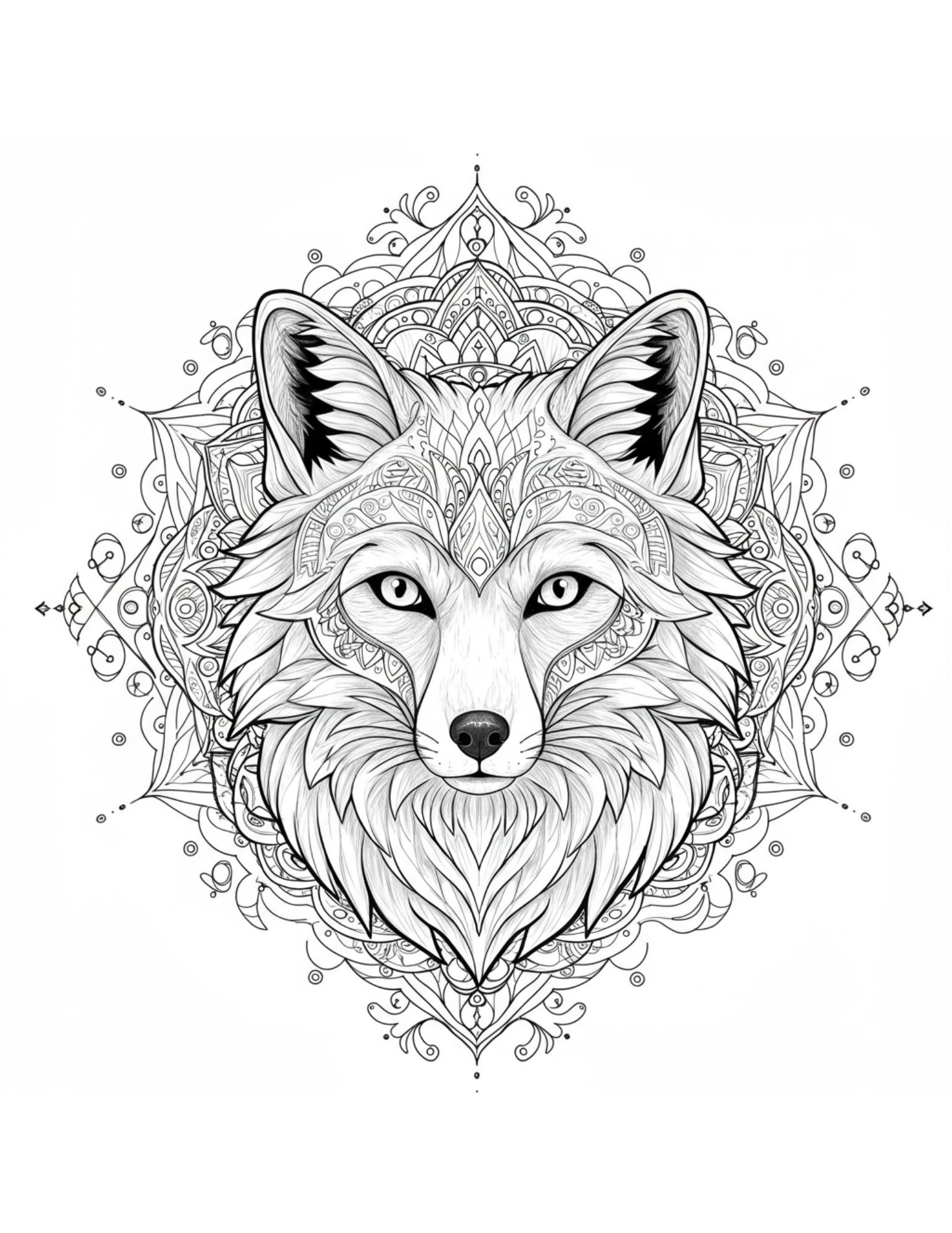 Fox Mandala 2