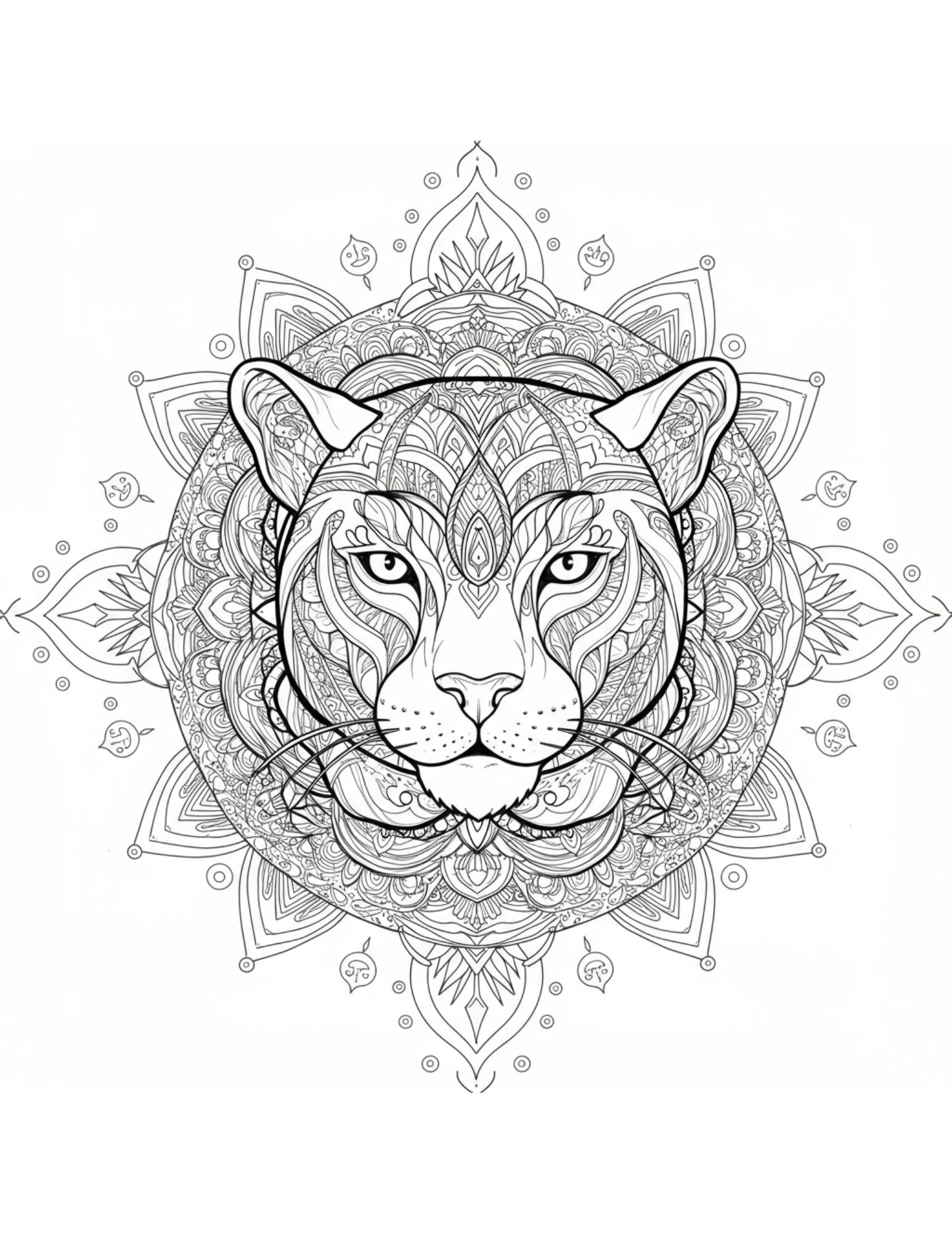 Panther Mandala 2