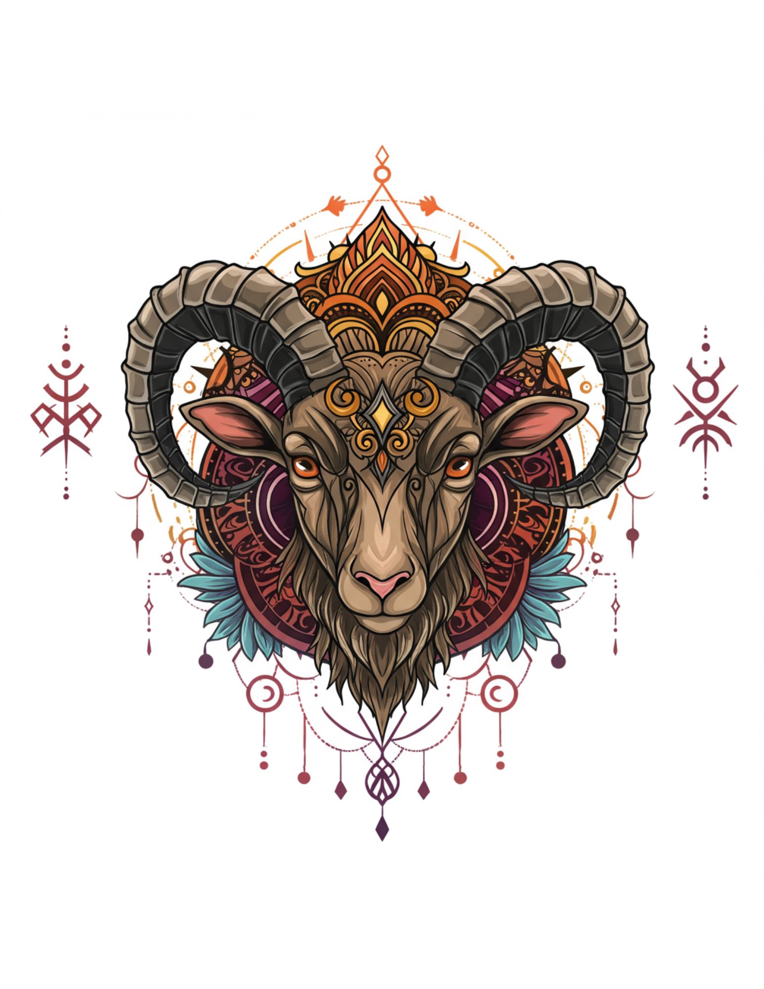 Goat Mandala 1