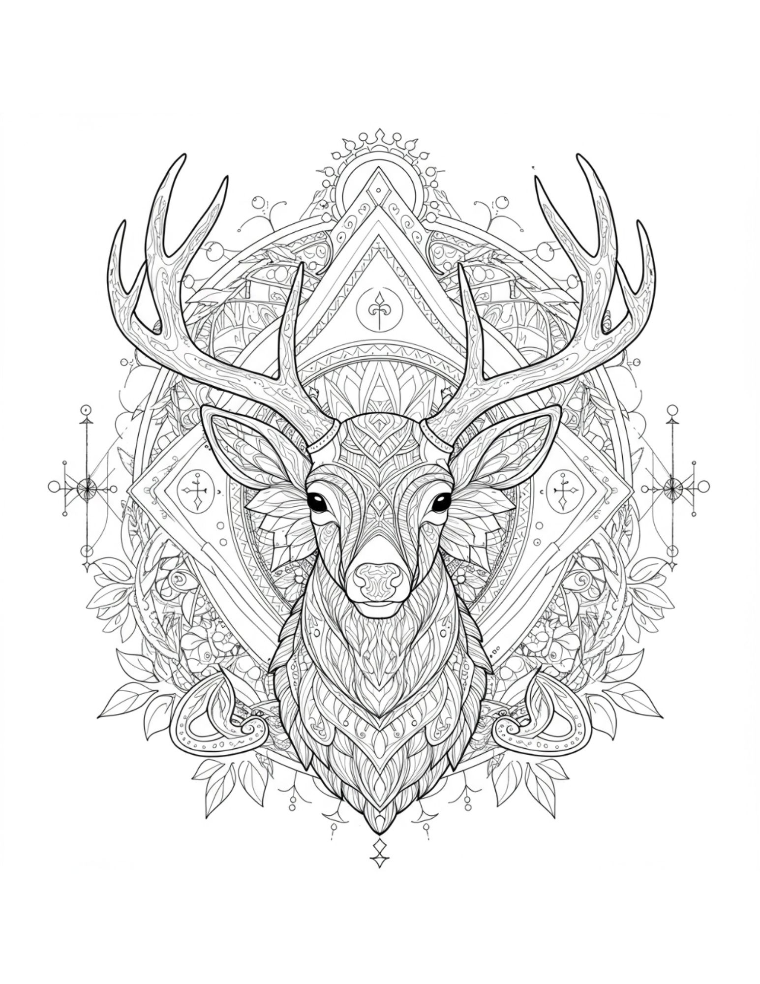 Deer Mandala 4