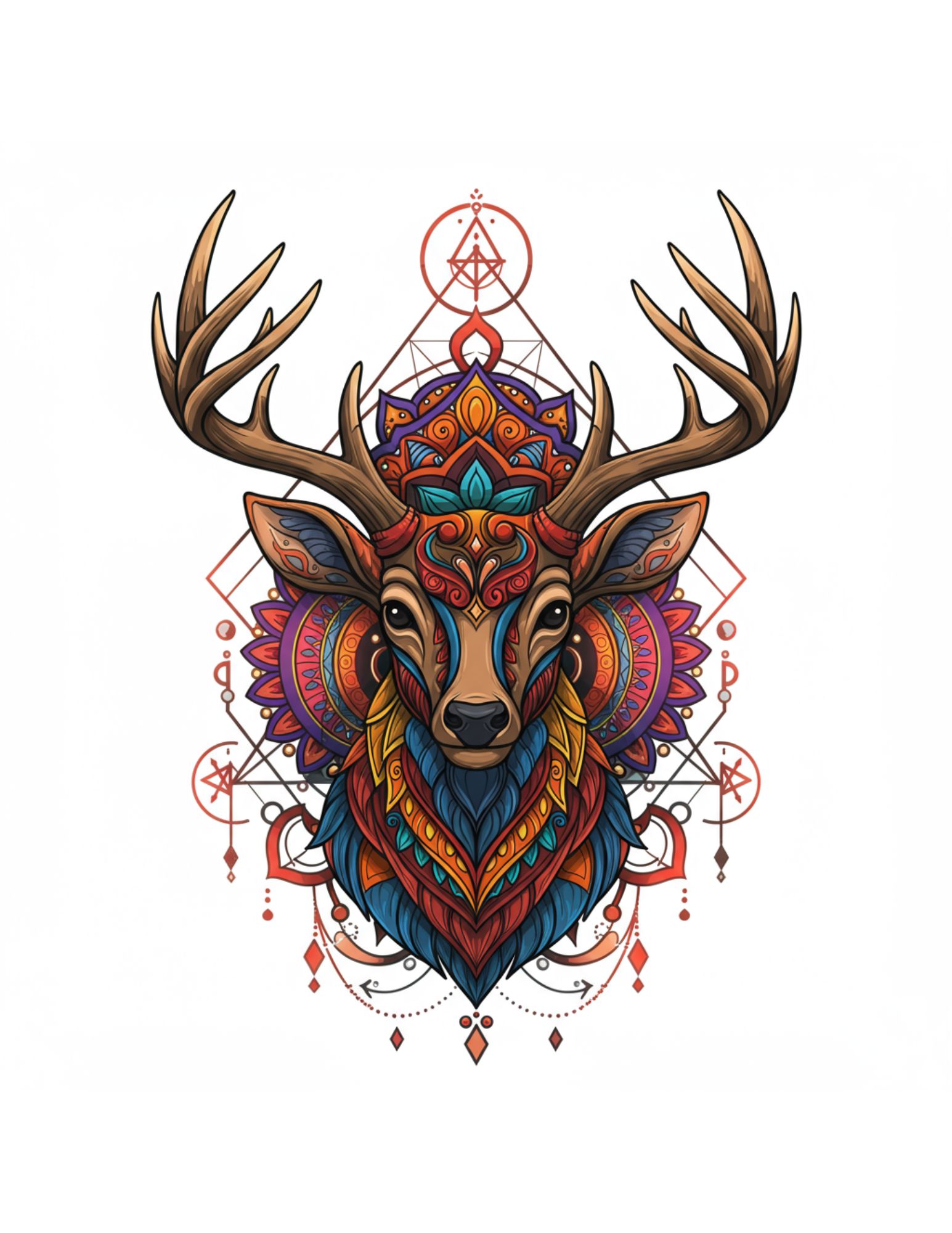 Deer Mandala 1