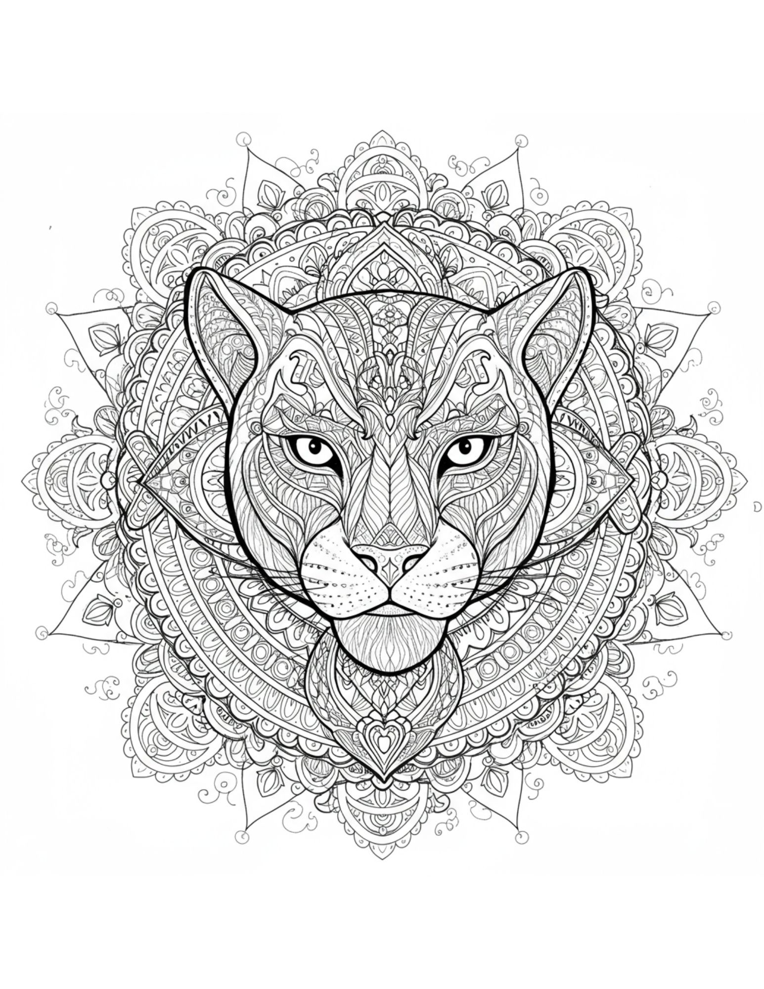 Panther Mandala 4