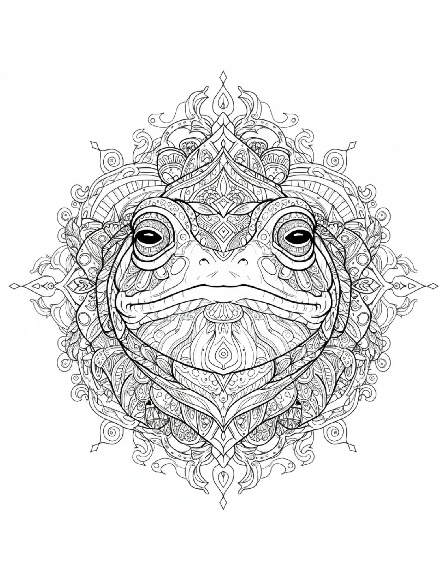 Toad Mandala 4