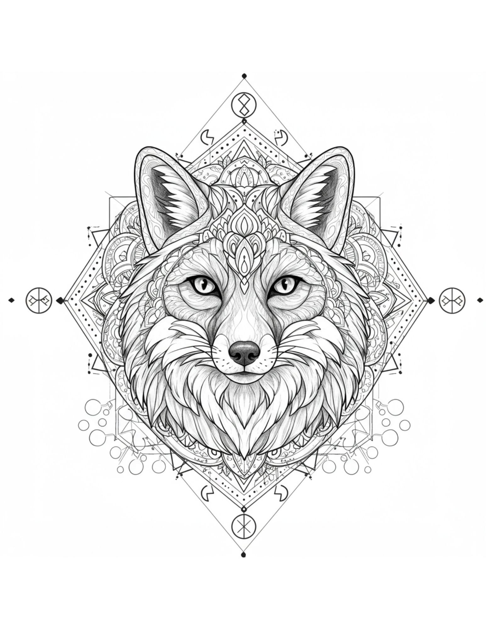 Fox Mandala 3