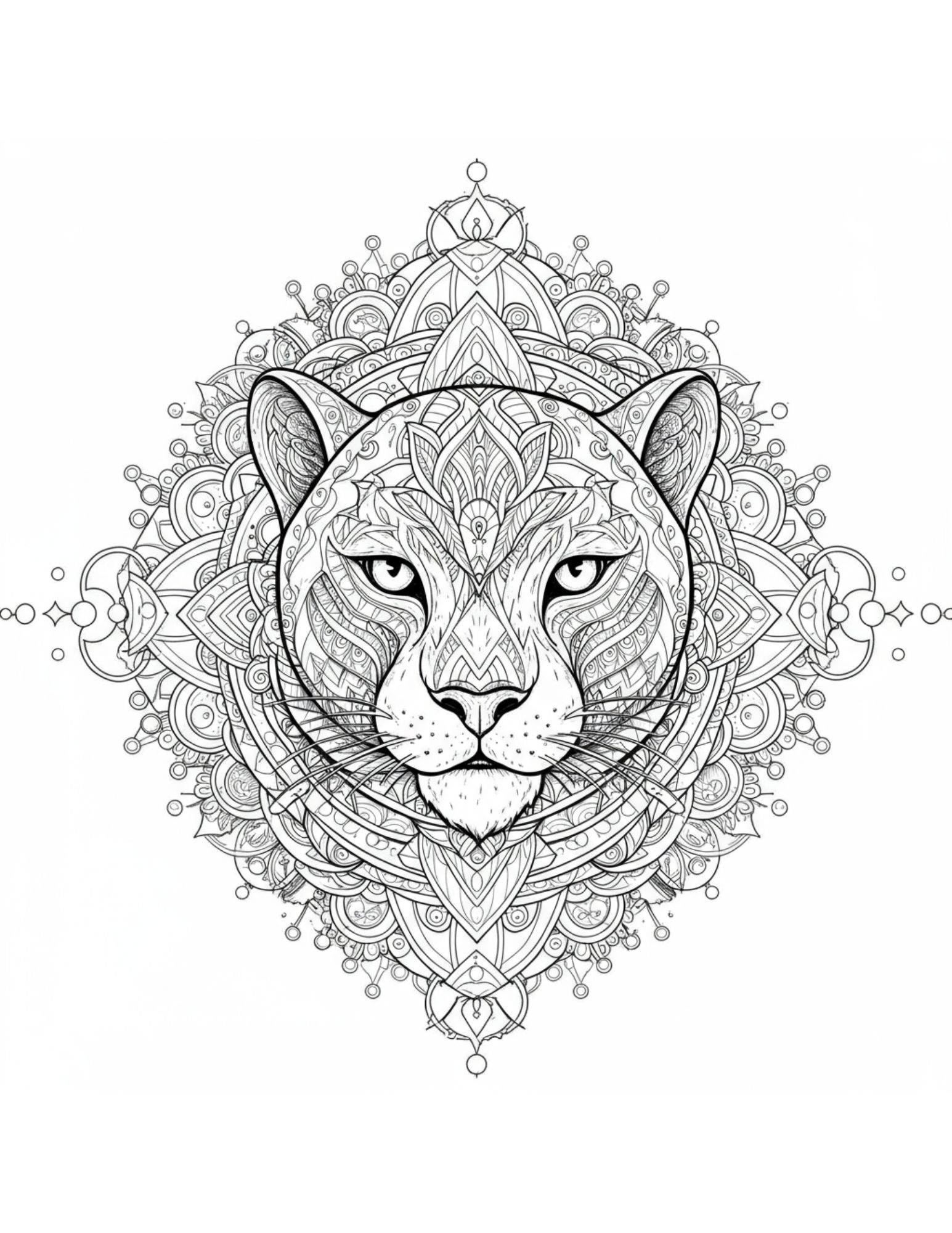 Panther Mandala 3