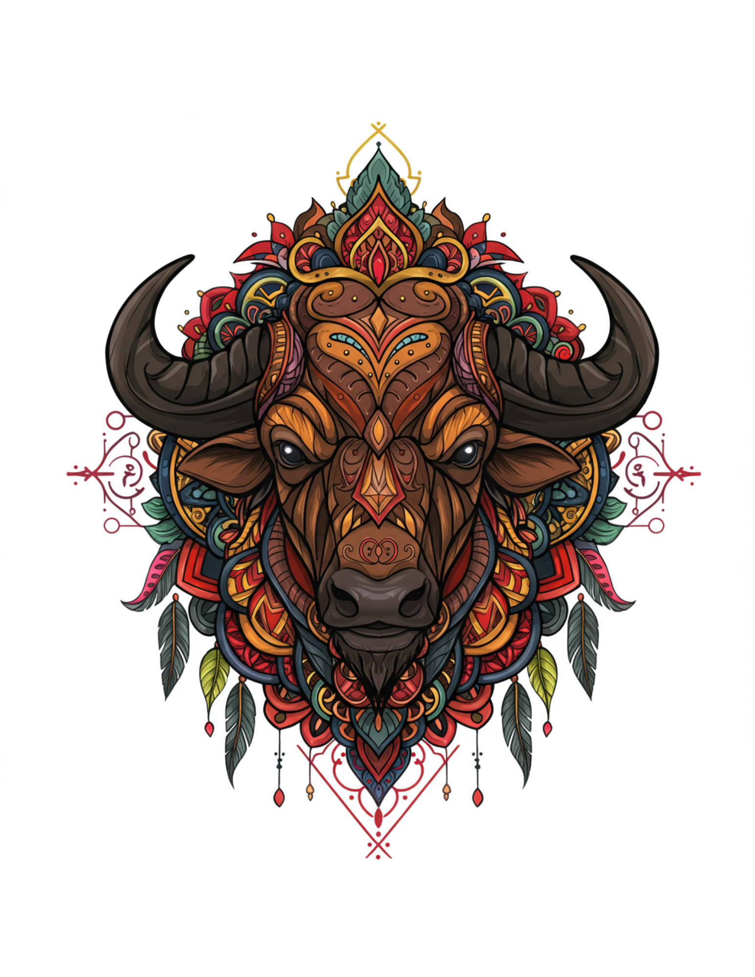 Buffalo Mandala 1