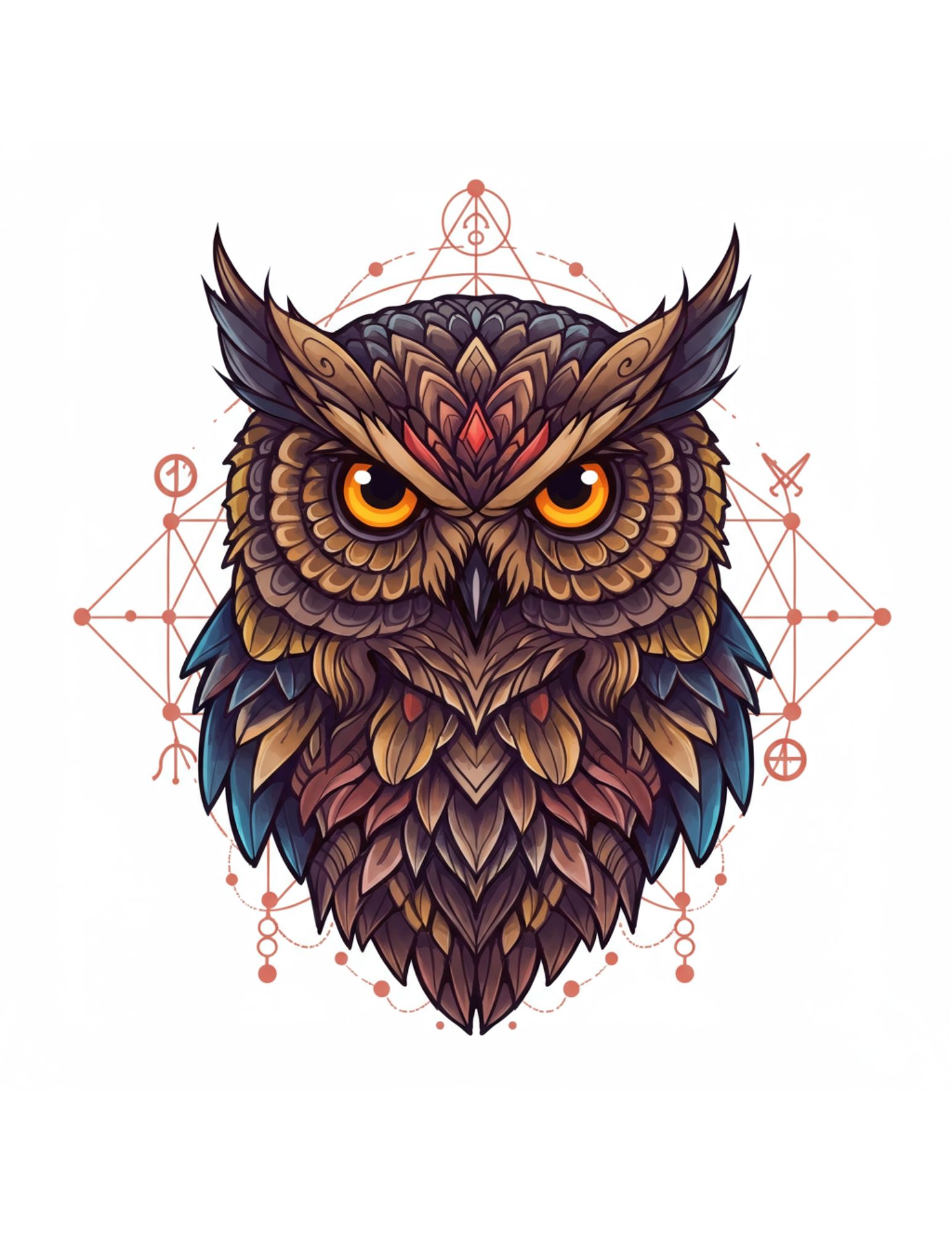 Owl Mandala 1