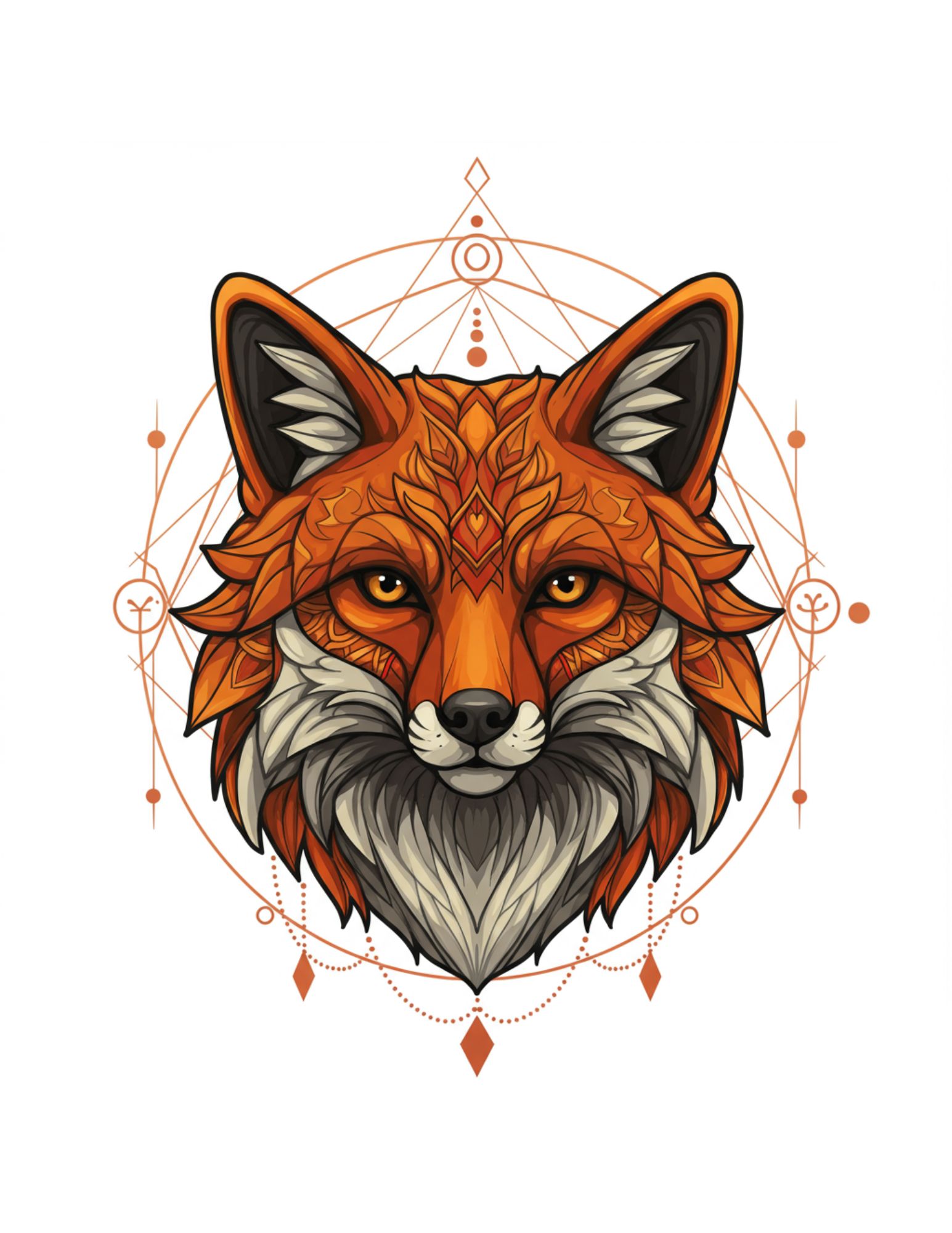 Fox Mandala 1