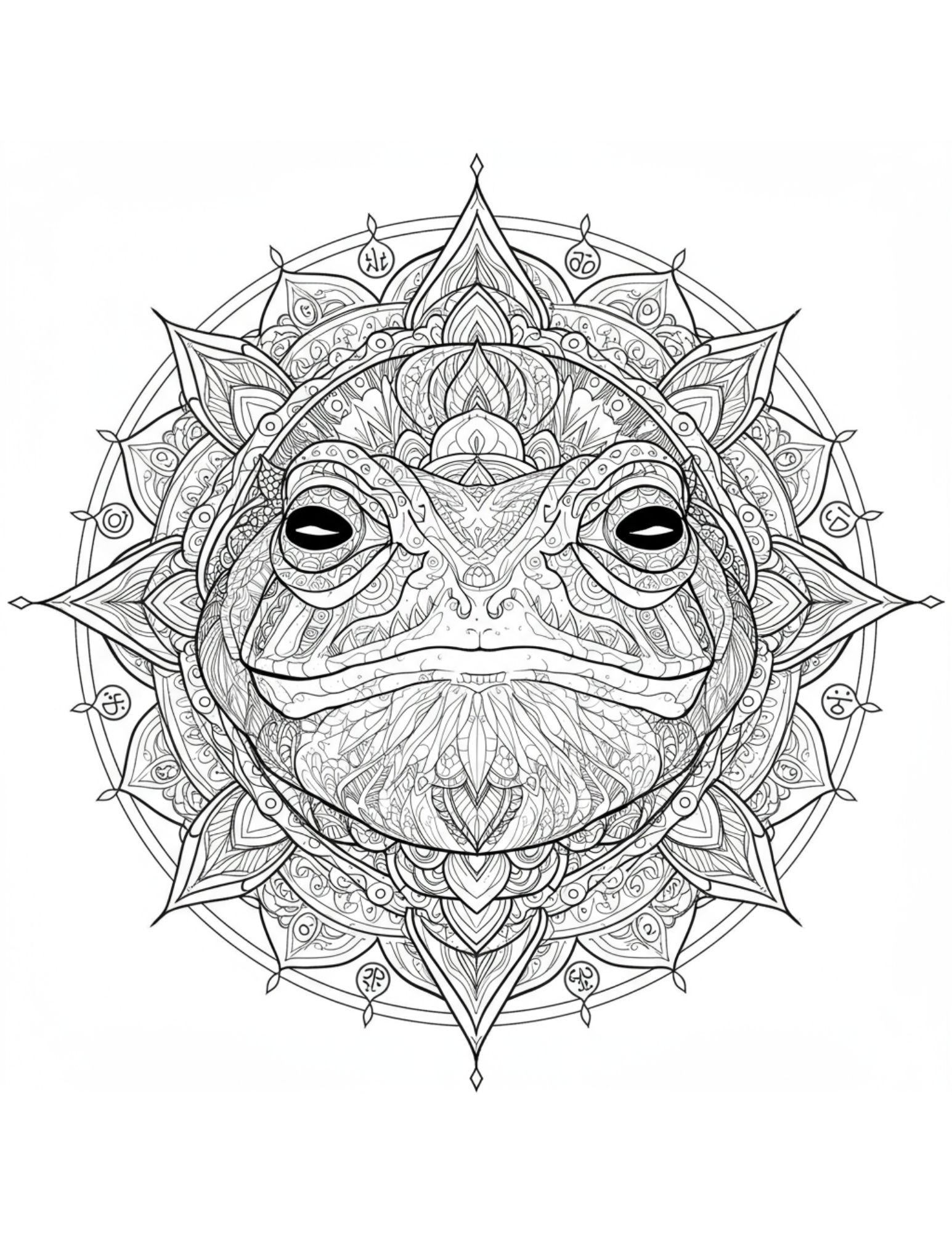 Toad Mandala 3