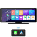 Carpuride – CARPURIDE W903 Plus Portable Wireless Car Stereo, Support Install Apps, with External GPS Antenna