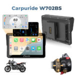 Carpuride – Carpuride W702BS/502BS Motorcycle Stereo – Compatible with Select Control Systems(Fits Select Models, See Details)