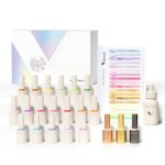 Venalisa – V1 Gel Polish Set 22 Pcs With Color Card TPO Free Hema Free
