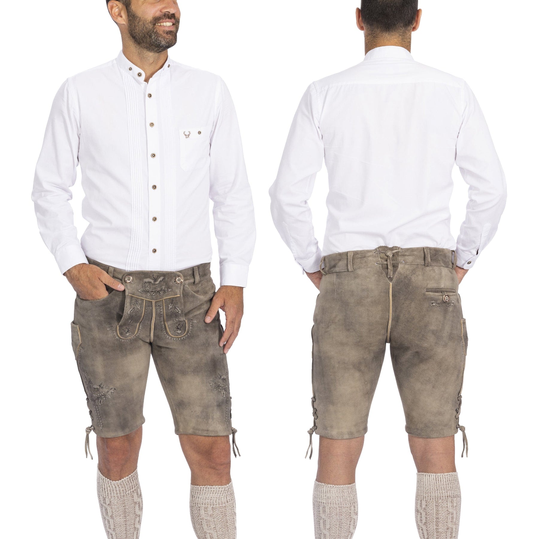 bavaria trachten lederhosen goat lederhosen men short light 30848226426998