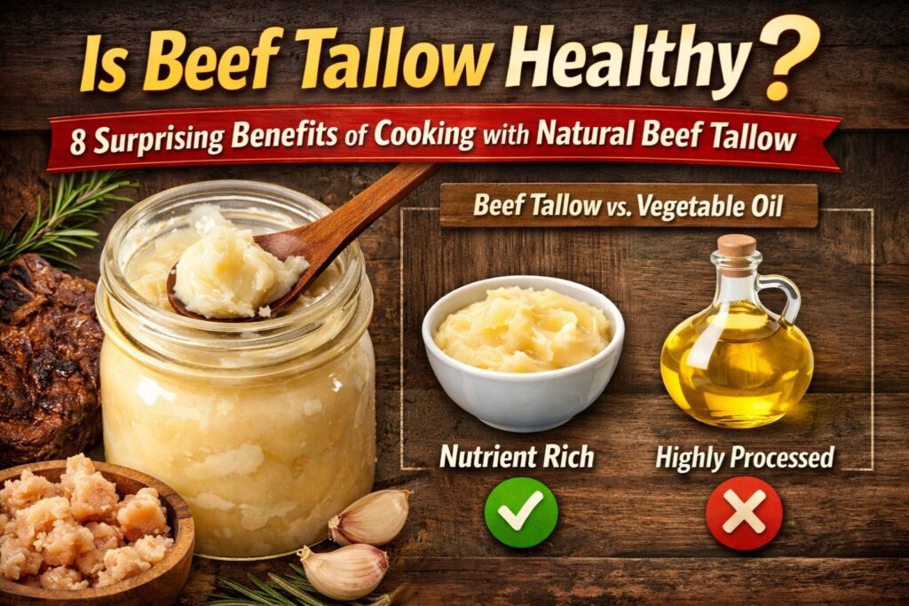 is beef tallow healthy