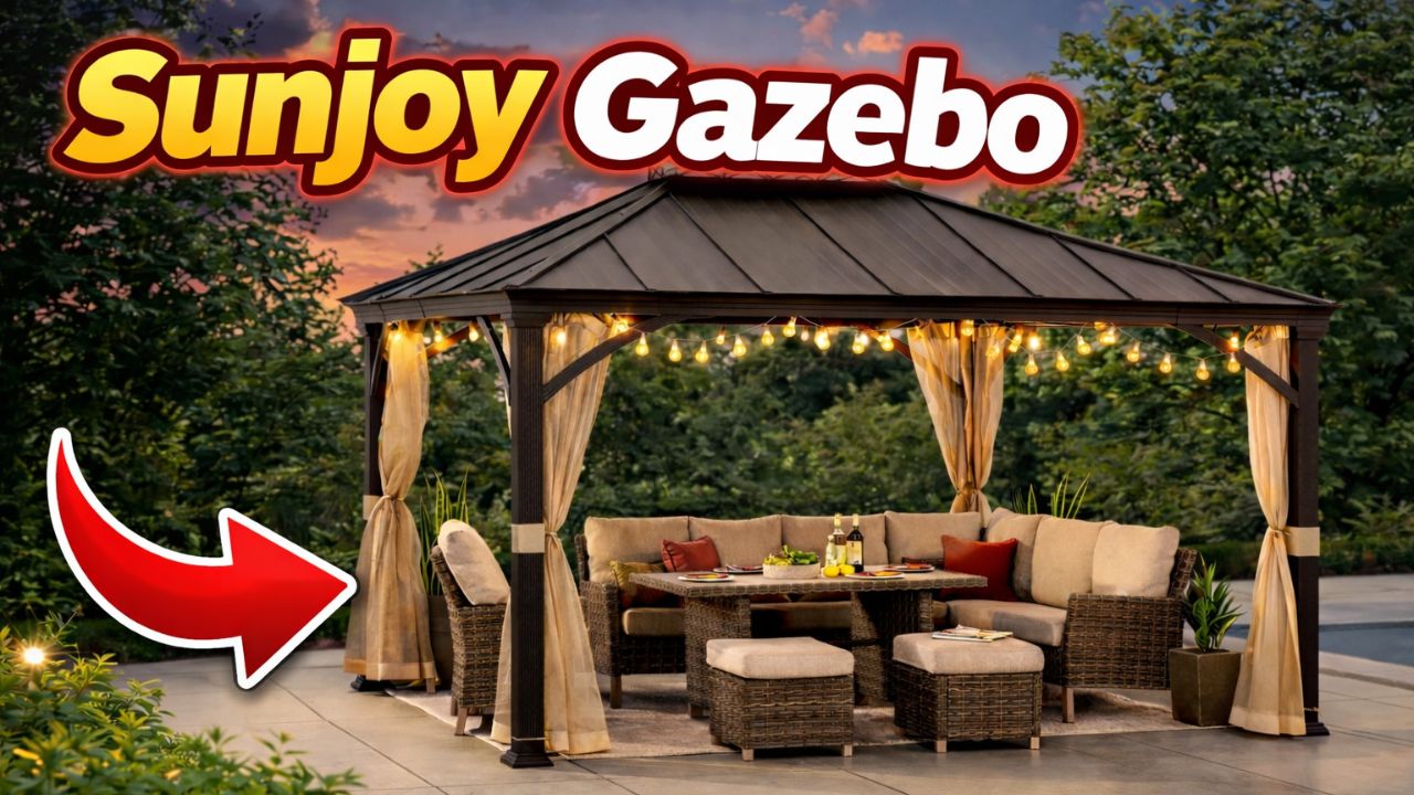 sunjoy gazebo reviews
