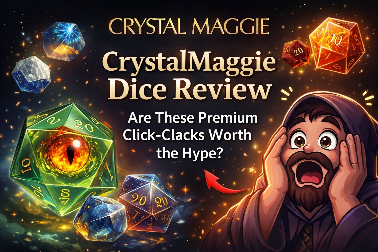 crystal maggie dice review
