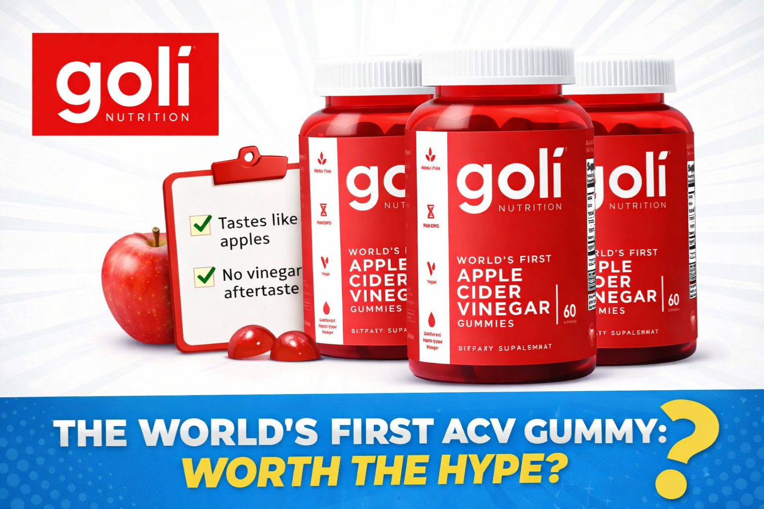 goli apple cider vinegar gummies reviews