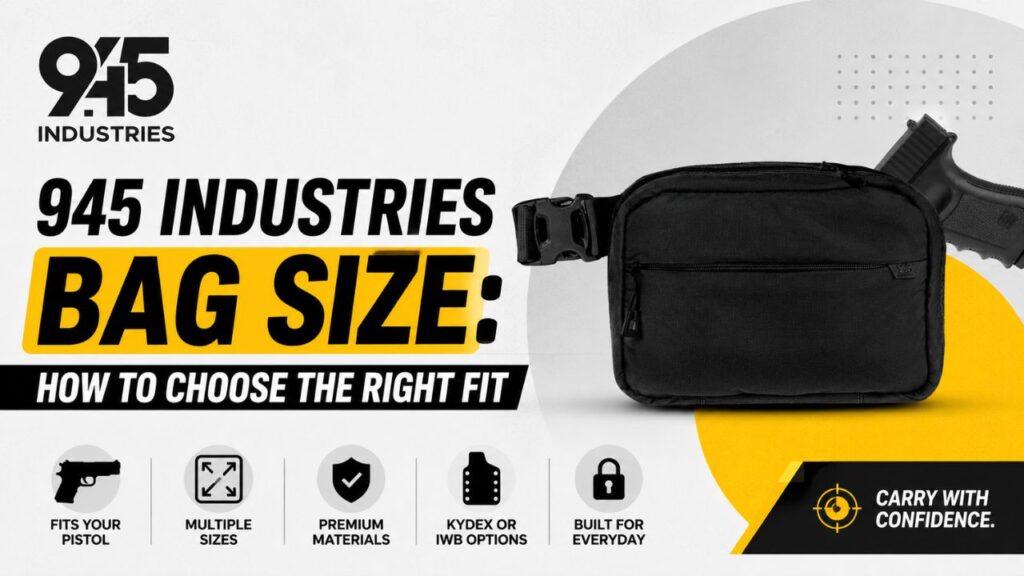 945 industries bag sizing guide