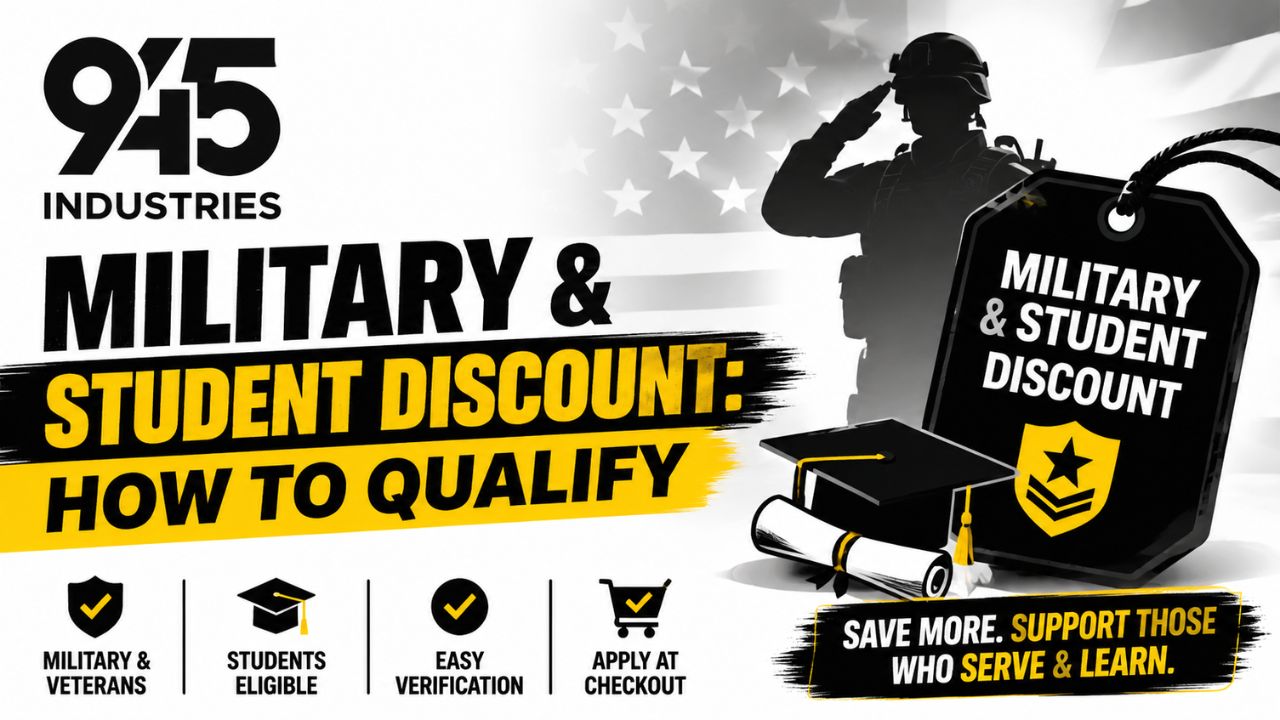 945 industries military discount