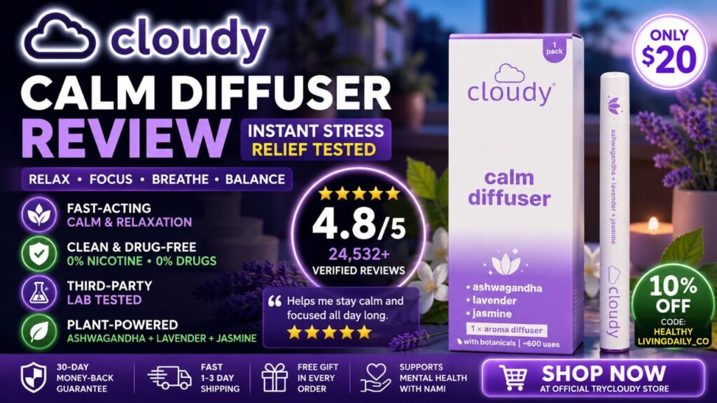 cloudy calm diffuser review