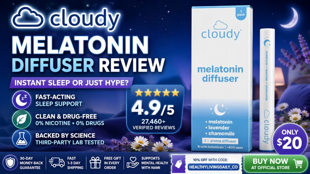 cloudy melatonin diffuser review