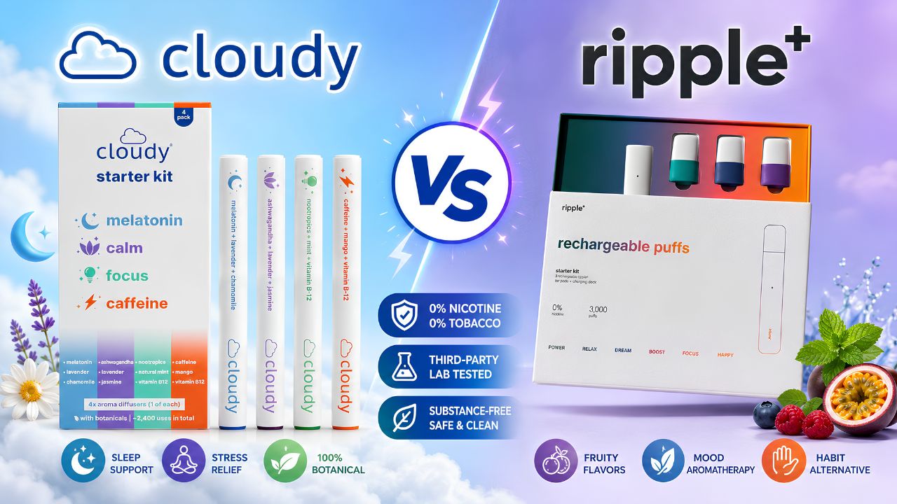 Cloudy vs. Ripple+: Which Botanical Diffuser Is Worth It? 1 cloudy vs ripple