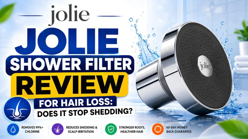 Jolie Shower Filter Review for Hair Loss: Does It Stop Shedding? 6 jolie shower filter review hair loss