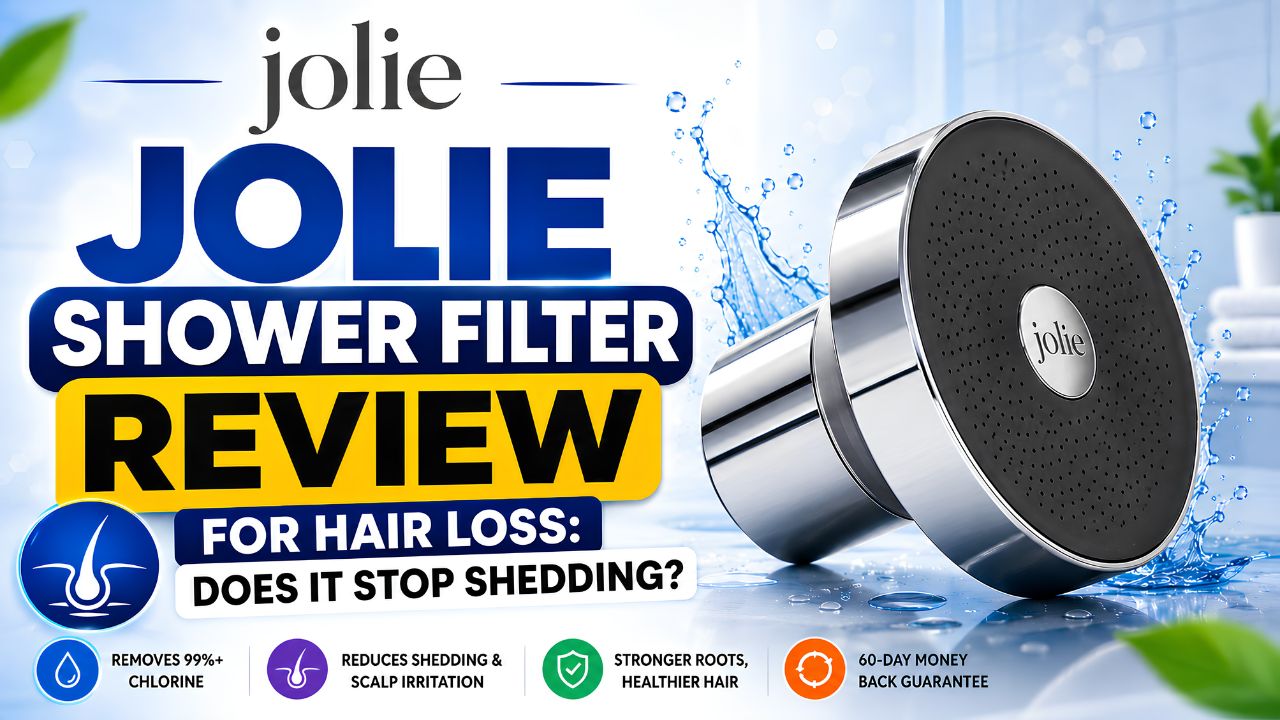 jolie shower filter review hair loss