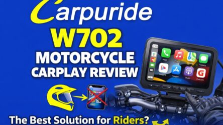 Carpuride W702 Review: Is It the Ultimate Motorcycle CarPlay for 2026?