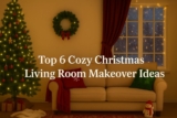 Top 6 Cozy Christmas Living Room Makeover Ideas