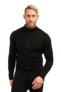 Merino Tech – Men’s Merino Half Zip Long Sleeve 320 Black
