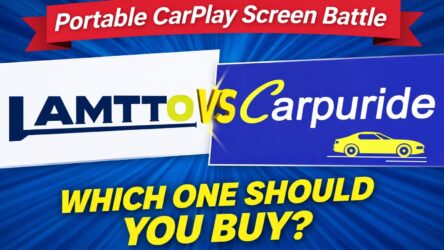Lamtto vs. Carpuride (2026): Portable CarPlay Screen Battle – Which One Should You Buy?